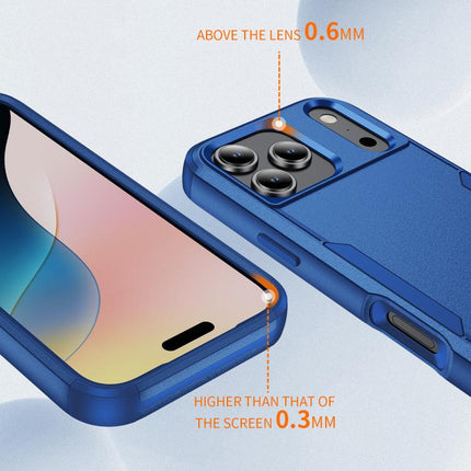 Commuter Shockproof TPU + PC Phone Case, For iPhone 18 Pro / 17 Pro, For iPhone 18 Pro Max / 17 Pro Max