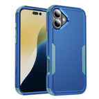 For iPhone 17 / Royal Blue+Grey Green