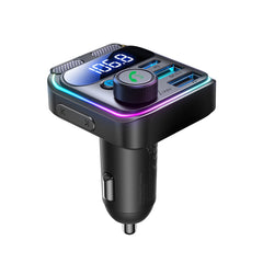 JOYROOM JR-CCB01 48W Dual-Mic Car Wireless FM Transmitter, JR-CCB01