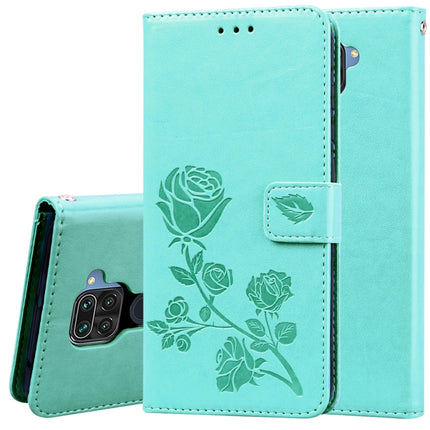 Rose Embossed Horizontal Flip PU Leather Case with Holder & Card Slots & Wallet, For Xiaomi Redmi Note 9, For Huawei Honor 9S, For Huawei Y7P / Honor 9C, For Huawei Honor 9A