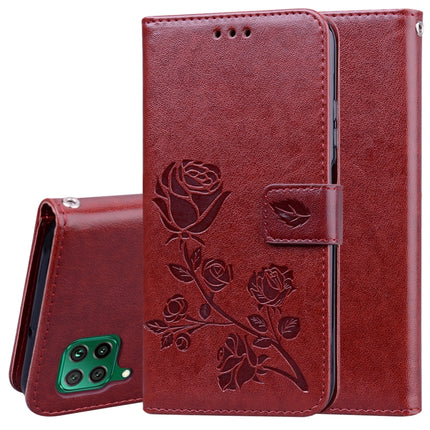Rose Embossed Horizontal Flip PU Leather Case with Holder & Card Slots & Wallet, For Xiaomi Redmi Note 9, For Huawei Honor 9S, For Huawei Y7P / Honor 9C, For Huawei Honor 9A