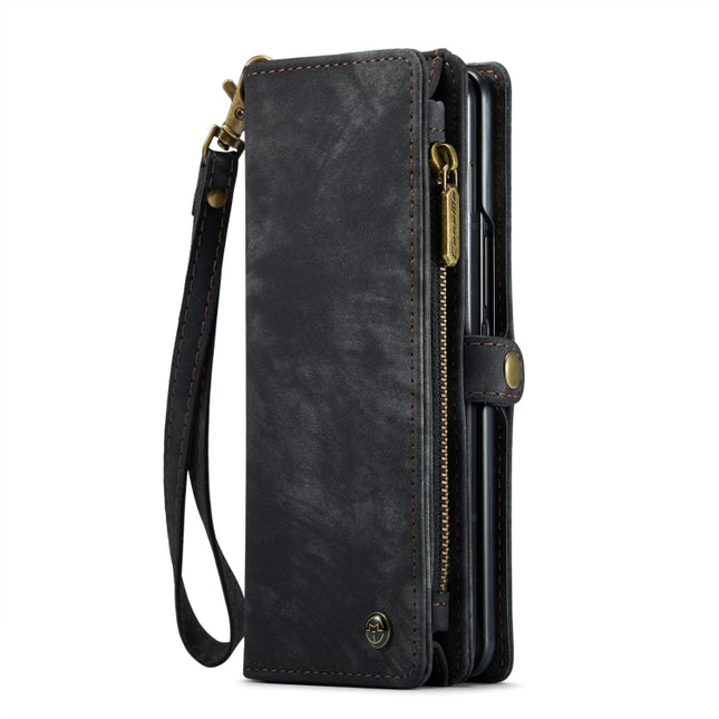 CaseMe 008 Multifunctional Zipper Wallet Phone Leather Case, For Samsung Galaxy Z Fold5