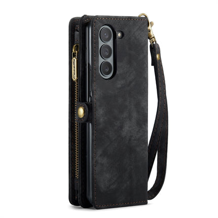 CaseMe 008 Multifunctional Zipper Wallet Phone Leather Case, For Samsung Galaxy Z Fold5