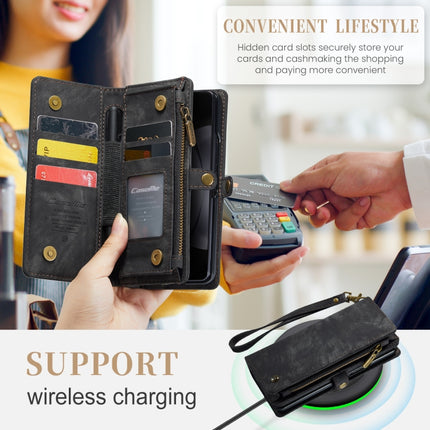 CaseMe 008 Multifunctional Zipper Wallet Phone Leather Case, For Samsung Galaxy Z Fold5