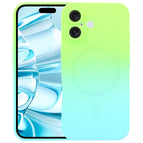 For iPhone 16 / Cyan Blue
