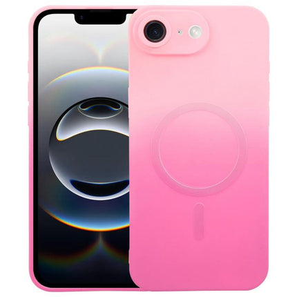 Liquid TPU Silicone Gradient MagSafe Phone Case, For iPhone 17e / 16e, For iPhone 17 Pro Max, For iPhone 17 Pro, For iPhone 17