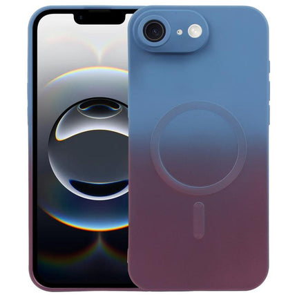 Liquid TPU Silicone Gradient MagSafe Phone Case, For iPhone 17e / 16e, For iPhone 17 Pro Max, For iPhone 17 Pro, For iPhone 17