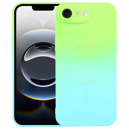 Liquid TPU Silicone Gradient MagSafe Phone Case, For iPhone 17e / 16e, For iPhone 17 Pro Max, For iPhone 17 Pro, For iPhone 17