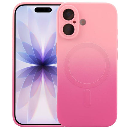 Liquid TPU Silicone Gradient MagSafe Phone Case, For iPhone 17e / 16e, For iPhone 17 Pro Max, For iPhone 17 Pro, For iPhone 17