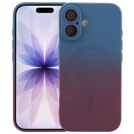 Liquid TPU Silicone Gradient MagSafe Phone Case, For iPhone 17e / 16e, For iPhone 17 Pro Max, For iPhone 17 Pro, For iPhone 17