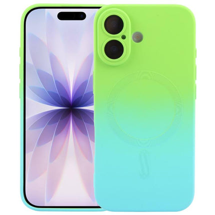 Liquid TPU Silicone Gradient MagSafe Phone Case, For iPhone 17e / 16e, For iPhone 17 Pro Max, For iPhone 17 Pro, For iPhone 17