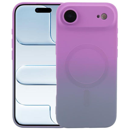 Liquid TPU Silicone Gradient MagSafe Phone Case, For iPhone Air, For iPhone 16 Pro Max, For iPhone 16 Pro, For iPhone 16 Plus