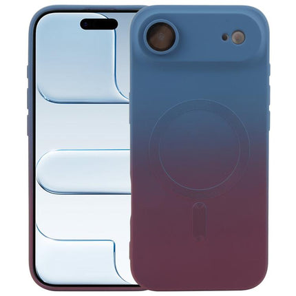 Liquid TPU Silicone Gradient MagSafe Phone Case, For iPhone Air, For iPhone 16 Pro Max, For iPhone 16 Pro, For iPhone 16 Plus