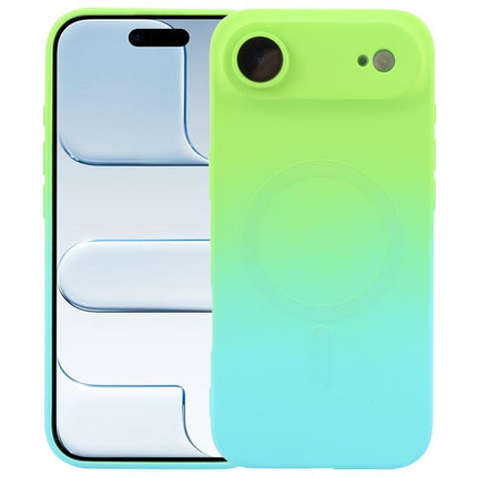 Liquid TPU Silicone Gradient MagSafe Phone Case, For iPhone Air, For iPhone 16 Pro Max, For iPhone 16 Pro, For iPhone 16 Plus