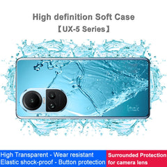 IMAK UX-5 Series Transparent TPU Phone Case, For OPPO Reno10 5G Global, For OPPO Reno10 Pro 5G Global, For OPPO Reno10 Pro+ 5G Global