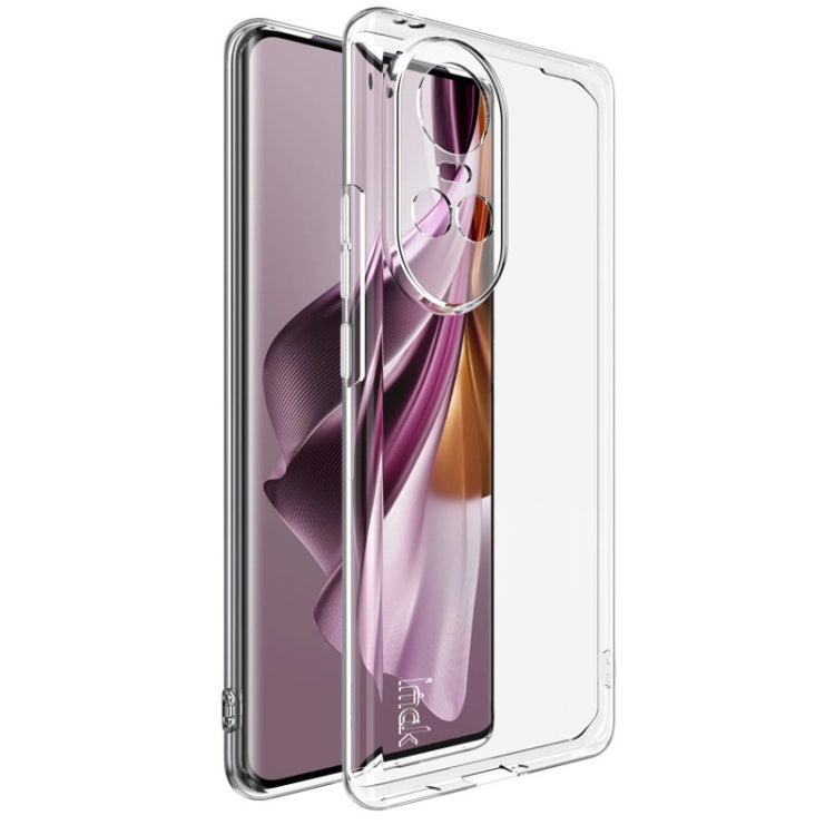 IMAK UX-5 Series Transparent TPU Phone Case, For OPPO Reno10 5G Global, For OPPO Reno10 Pro 5G Global, For OPPO Reno10 Pro+ 5G Global