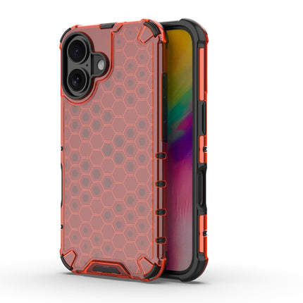 Honeycomb Shockproof Phone Case, For iPhone 16e, For iPhone 16 Pro Max, For iPhone 16 Pro, For iPhone 16 Plus