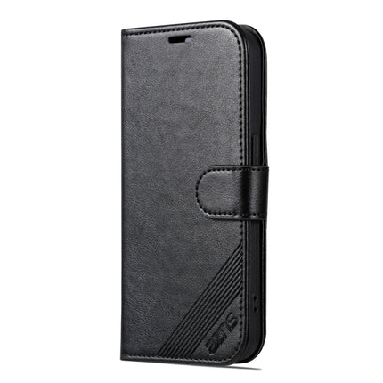 AZNS Sheepskin Texture Flip Leather Phone Case, For iPhone 15 Pro, For iPhone 15 Plus, For iPhone 15