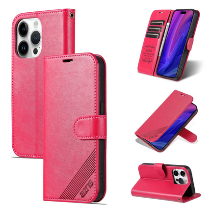 AZNS Sheepskin Texture Flip Leather Phone Case, For iPhone 17 Pro Max, For iPhone 17 Pro, For iPhone 17, For iPhone Air, For iPhone 16e, For iPhone 16 Pro Max, For iPhone 16 Pro, For iPhone 15 Pro Max