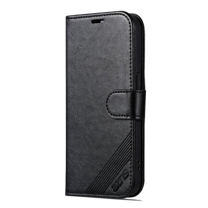 AZNS Sheepskin Texture Flip Leather Phone Case, For iPhone 16 Pro, For iPhone 15 Pro Max, For iPhone 15 Pro, For iPhone 15 Plus, For iPhone 15
