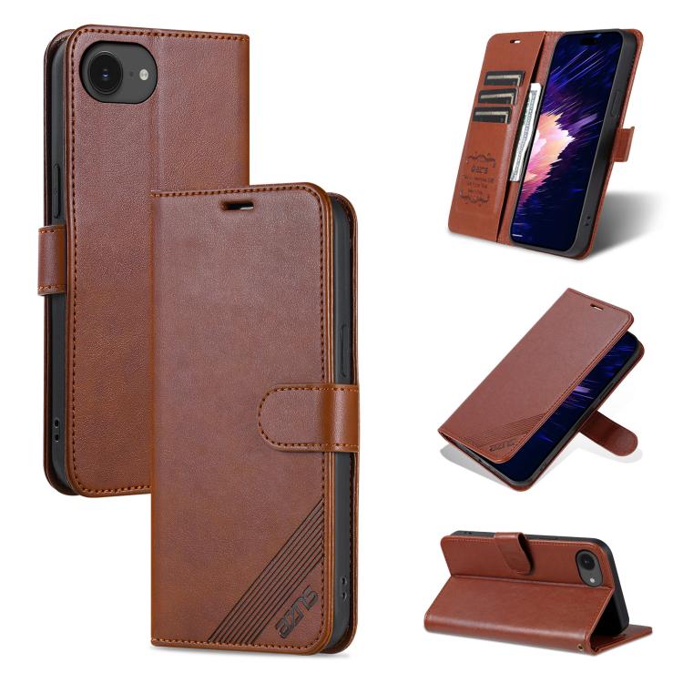 AZNS Sheepskin Texture Flip Leather Phone Case