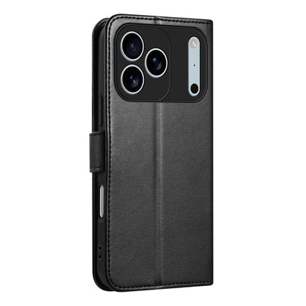 AZNS Sheepskin Texture Flip Leather Phone Case, For iPhone 18 Pro, For iPhone 18 Pro Max, For iPhone 17e / 16e, For iPhone 17 Pro Max, For iPhone 17 Pro, For iPhone 17, For iPhone Air, For iPhone 16 Pro Max