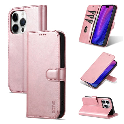 AZNS Skin Feel Calf Texture Flip Leather Phone Case, For iPhone 15 Pro, For iPhone 15 Plus, For iPhone 15