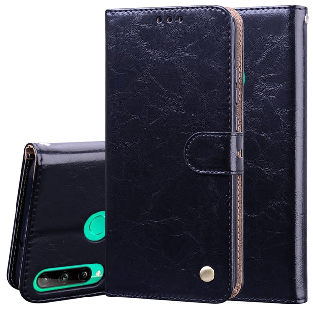 Business Style Oil Wax Texture Horizontal Flip Leather Case with Holder & Card Slots & Wallet, For Huawei P40 lite E, For Huawei Honor 9A, For Huawei Honor 9S, For Samsung Galaxy M21, For Samsung Galaxy A11, For Samsung Galaxy A31