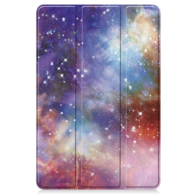 Custer Painted 3-Fold Holder Smart Leather Tablet Case, For Xiaomi Redmi Pad SE