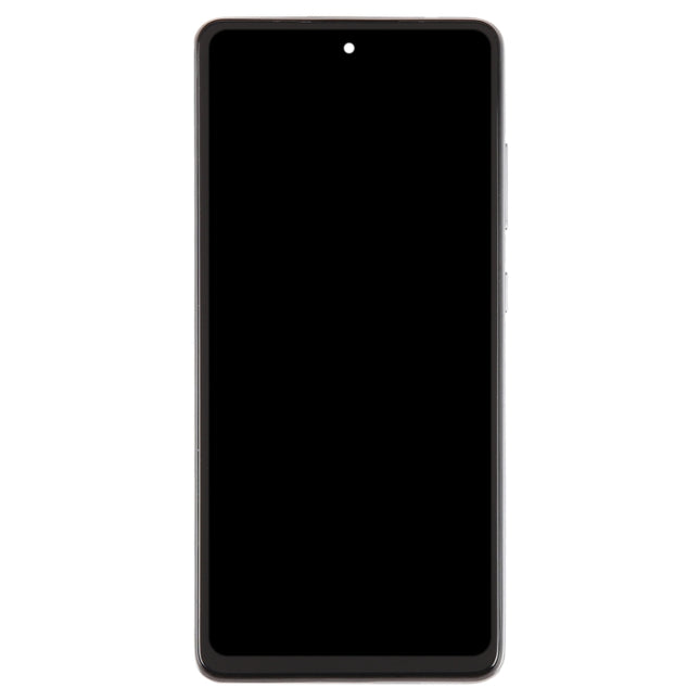 OLED LCD Screen Digitizer Full Assembly with Frame, Not Supporting Fingerprint Identification, For Samsung Galaxy A52S SM-A528B