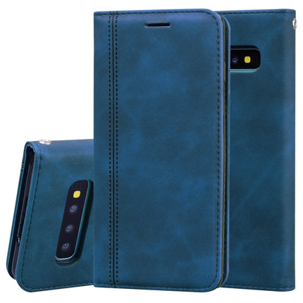 Frosted Business Magnetic Horizontal Flip PU Leather Case with Holder & Card Slot & Lanyard, For Samsung Galaxy S10 Lite / A91, For Samsung Galaxy S10, For Samsung Galaxy S20, For Samsung Galaxy S20 Plus