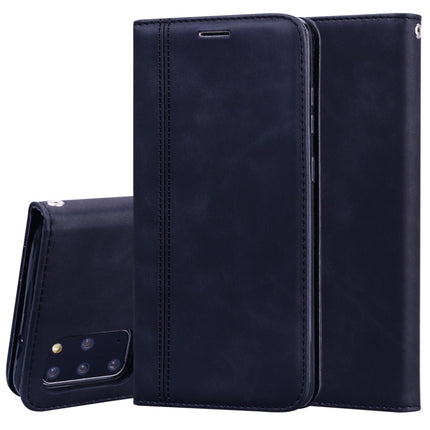 Frosted Business Magnetic Horizontal Flip PU Leather Case with Holder & Card Slot & Lanyard, For Samsung Galaxy S10 Lite / A91, For Samsung Galaxy S10, For Samsung Galaxy S20, For Samsung Galaxy S20 Plus