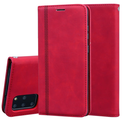 Frosted Business Magnetic Horizontal Flip PU Leather Case with Holder & Card Slot & Lanyard, For Samsung Galaxy S10 Lite / A91, For Samsung Galaxy S10, For Samsung Galaxy S20, For Samsung Galaxy S20 Plus