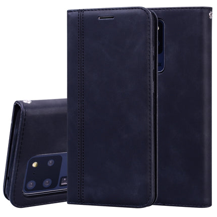 Frosted Business Magnetic Horizontal Flip PU Leather Case with Holder & Card Slot & Lanyard, For Samsung Galaxy S20 Ultra, For Samsung Galaxy M21, For Samsung Galaxy M31, For Samsung Galaxy J2 Core