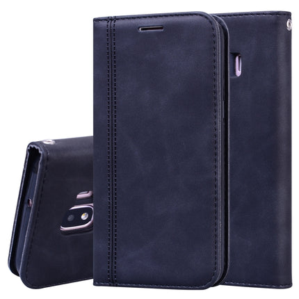 Frosted Business Magnetic Horizontal Flip PU Leather Case with Holder & Card Slot & Lanyard, For Samsung Galaxy S20 Ultra, For Samsung Galaxy M21, For Samsung Galaxy M31, For Samsung Galaxy J2 Core