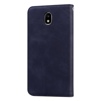 Frosted Business Magnetic Horizontal Flip PU Leather Case with Holder & Card Slot & Lanyard, For Samsung Galaxy J7 / J730 (EU), For Samsung Galaxy J4 Plus (2018), For Samsung Galaxy J6 Plus (2018)