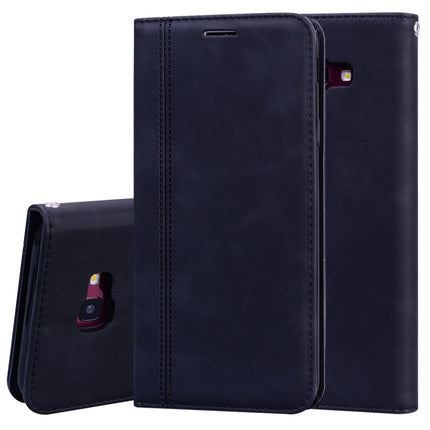 Frosted Business Magnetic Horizontal Flip PU Leather Case with Holder & Card Slot & Lanyard, For Samsung Galaxy J7 / J730 (EU), For Samsung Galaxy J4 Plus (2018), For Samsung Galaxy J6 Plus (2018)