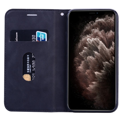 Frosted Business Magnetische Horizontal Flip PU Ledertasche mit Halter &amp; Kartensteckplatz &amp; Lanyard, Für iPhone XR, Für iPhone XS Max