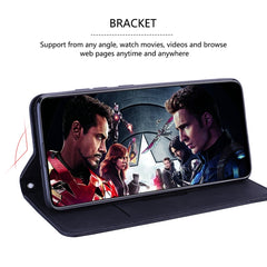 Frosted Business Magnetic Horizontal Flip PU Leather Case with Holder & Card Slot & Lanyard, For iPhone XR, For iPhone XS Max