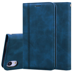 Frosted Business Magnetic Horizontal Flip PU Leather Case with Holder & Card Slot & Lanyard, For iPhone XR, For iPhone XS Max