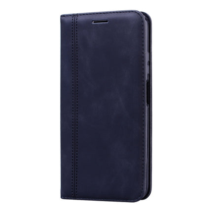Frosted Business Magnetic Horizontal Flip PU Leather Case with Holder & Card Slot & Lanyard, For Huawei P40 Lite, For Huawei P Smart 2019, For Huawei P Smart / Enjoy 7S, For Huawei Y5 (2018)