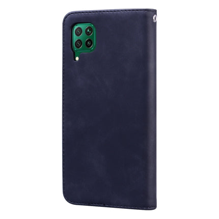 Frosted Business Magnetic Horizontal Flip PU Leather Case with Holder & Card Slot & Lanyard, For Huawei P40 Lite, For Huawei P Smart 2019, For Huawei P Smart / Enjoy 7S, For Huawei Y5 (2018)