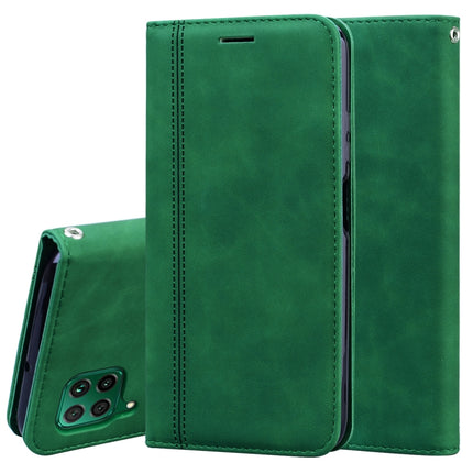 Frosted Business Magnetic Horizontal Flip PU Leather Case with Holder & Card Slot & Lanyard, For Huawei P40 Lite, For Huawei P Smart 2019, For Huawei P Smart / Enjoy 7S, For Huawei Y5 (2018)