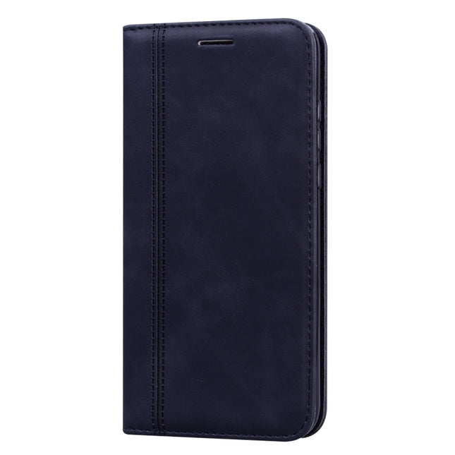 Frosted Business Magnetic Horizontal Flip PU Leather Case with Holder & Card Slot & Lanyard, For Huawei P30 Lite, For Huawei P40 Lite E / Y7P, For Huawei P Smart Z, For Huawei Y7 Prime (2019)