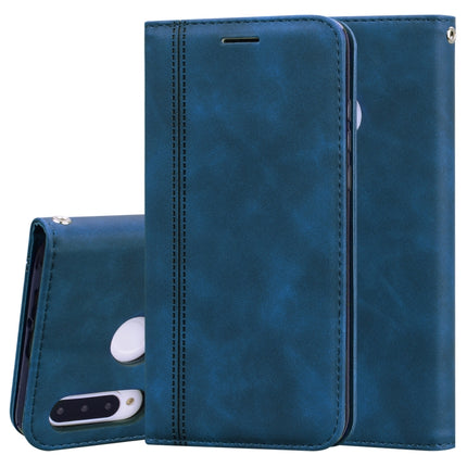 Frosted Business Magnetic Horizontal Flip PU Leather Case with Holder & Card Slot & Lanyard, For Huawei P30 Lite, For Huawei P40 Lite E / Y7P, For Huawei P Smart Z, For Huawei Y7 Prime (2019)