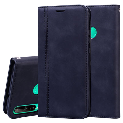 Frosted Business Magnetic Horizontal Flip PU Leather Case with Holder & Card Slot & Lanyard, For Huawei P30 Lite, For Huawei P40 Lite E / Y7P, For Huawei P Smart Z, For Huawei Y7 Prime (2019)