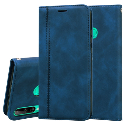 Frosted Business Magnetic Horizontal Flip PU Leather Case with Holder & Card Slot & Lanyard, For Huawei P30 Lite, For Huawei P40 Lite E / Y7P, For Huawei P Smart Z, For Huawei Y7 Prime (2019)