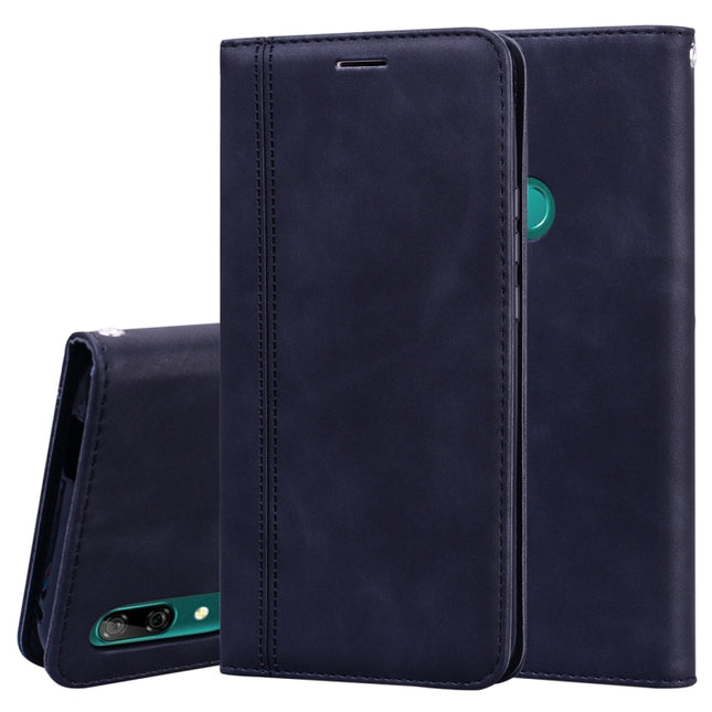 Frosted Business Magnetic Horizontal Flip PU Leather Case with Holder & Card Slot & Lanyard, For Huawei P30 Lite, For Huawei P40 Lite E / Y7P, For Huawei P Smart Z, For Huawei Y7 Prime (2019)