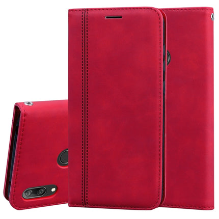 Frosted Business Magnetic Horizontal Flip PU Leather Case with Holder & Card Slot & Lanyard, For Huawei P30 Lite, For Huawei P40 Lite E / Y7P, For Huawei P Smart Z, For Huawei Y7 Prime (2019)