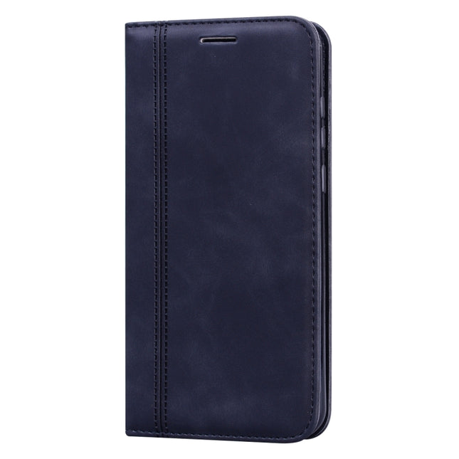 Frosted Business Magnetic Horizontal Flip PU Leather Case with Holder & Card Slot & Lanyard, For Huawei Honor 7A, For Huawei Honor 8A / Y6 (2019), For Huawei Honor 8X, For Huawei Honor 9A
